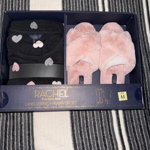 Rachel Roy Ladies Slippers & Pajama Set